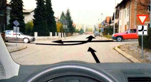 Slika uz pitanje: Kako ćete postupiti u situaciji kao na slici?