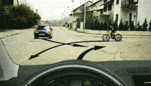 Slika uz pitanje: Kako ćete postupiti u situaciji kao na slici?